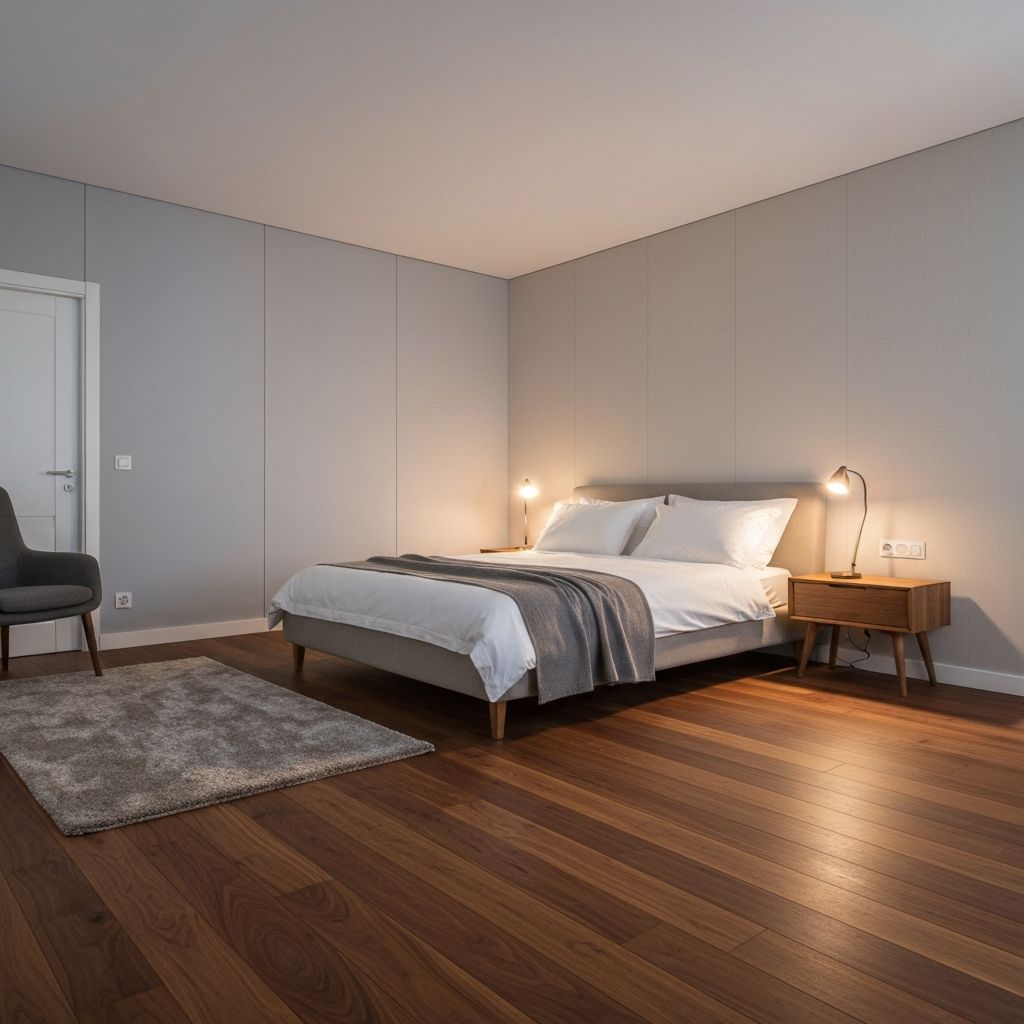 Piso de Nogueira Americana